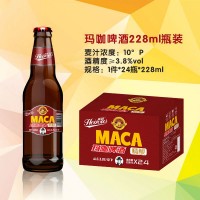 英豪玛咖啤酒228ml瓶装