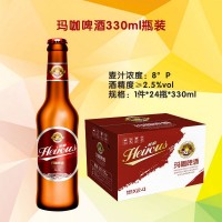 英豪玛咖啤酒330ml瓶装