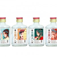 蜀岚国粹经典京美人酒42°100ml