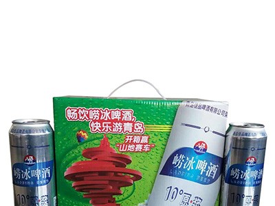 崂冰啤酒10°原浆500ml