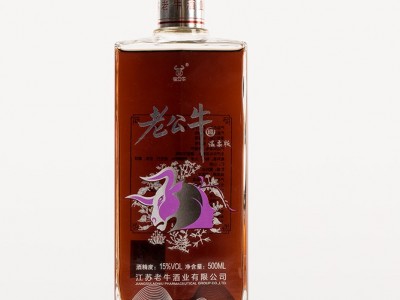 老公牛柔和版发酵酒 15度 500ML