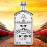 45°享酌银方北京二锅头500ml