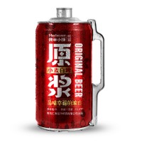 美林小镇原浆小麦白啤2L