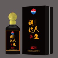 贵州白酒 53°通达人生酒-500ml 酱香型白酒