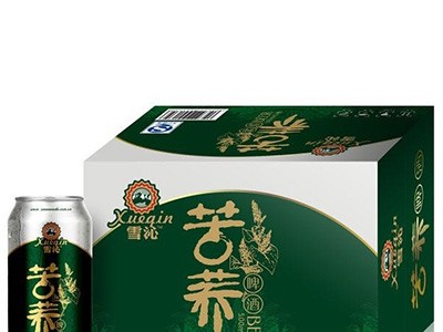 绿罐苦荞啤酒