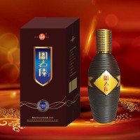 阁老俸白酒珍藏黑50%vol500ml浓香型白酒