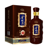 金坛子古井镇酒珍窖36浓香型53度白酒500ml