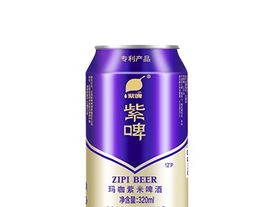 紫啤经典款 罐装 12°P 320ml