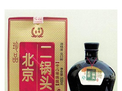 京伟北京二锅头十八年陈酿酒500ml