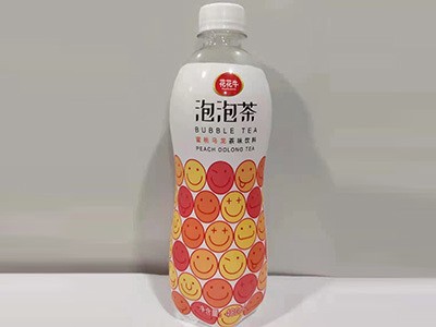 泡泡茶蜜桃乌龙茶味饮料