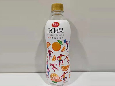 泡泡果橙味泡泡水饮料