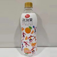 泡泡果橙味泡泡水饮料