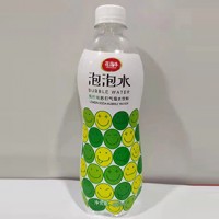 泡泡水青柠味苏打气泡水饮料