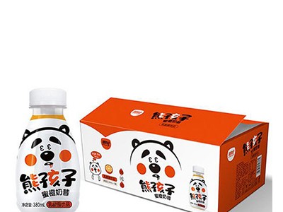 熊孩子蜜橙奶昔380ml