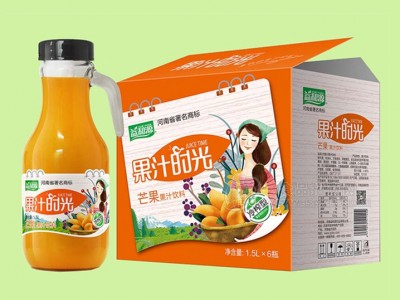 果汁时光芒果汁饮料