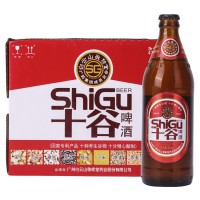 十谷 鸿运瓶10°瓶装439ml*12瓶 整箱装