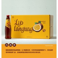 唇语liplanguage 精酿美式小麦 百香果味330ml*24罐