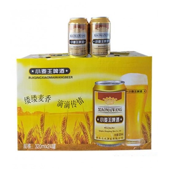 小麦王啤酒320mlx24罐