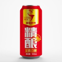 看脸时代精酿全麦白啤500m