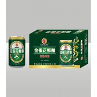 碧湖柳月金银花啤酒 鲜酿精酿啤酒330ml