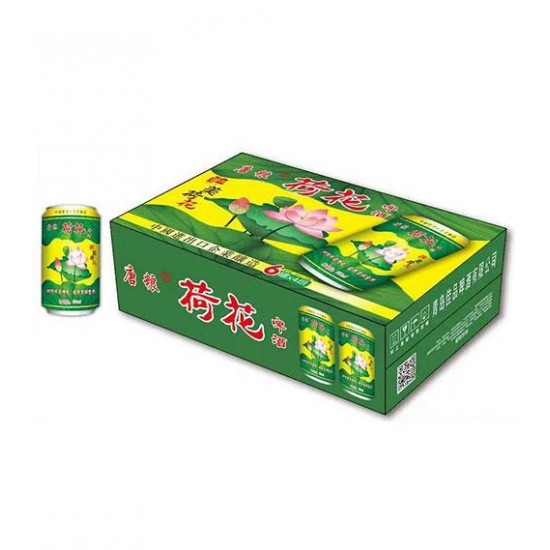 唐粮荷花啤酒330mlx24
