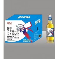 青春记忆蓝瓶啤酒500ml