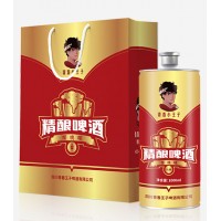 青春小王子精酿啤酒樱桃味1000ml