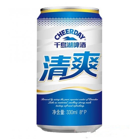 千岛湖啤酒8度330ml清爽