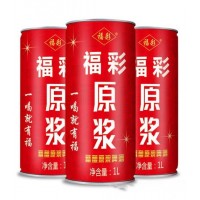 福彩精酿原浆啤酒1L罐装