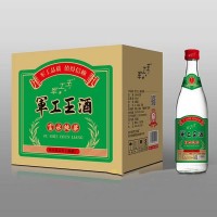 军工王酒绿标500ml招