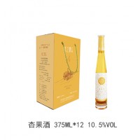 素之源 新品杏果酒低度100%杏果原浆发酵375ml*12整