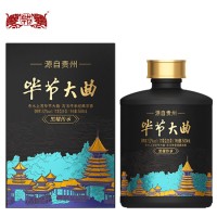 贵州名酒 毕节大曲黑耀传承 52度浓香型高度白酒500ml 大师精酿纯粮固态发酵陈酿老酒 送礼收藏 500ml 单瓶装