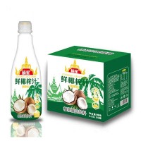 楠星鲜榨椰汁植物蛋白饮料1.25LX6瓶