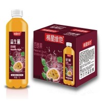 楠星维他百香果益生菌复合果汁饮料1.5LX6