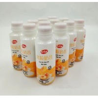 东方乐果粒奶昔乳酸菌风味饮品310ml黄桃味