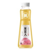 果星人果汁白桃口味整箱420ml