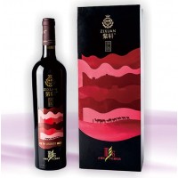紫轩锦绣彩6赤霞珠干红葡萄酒
