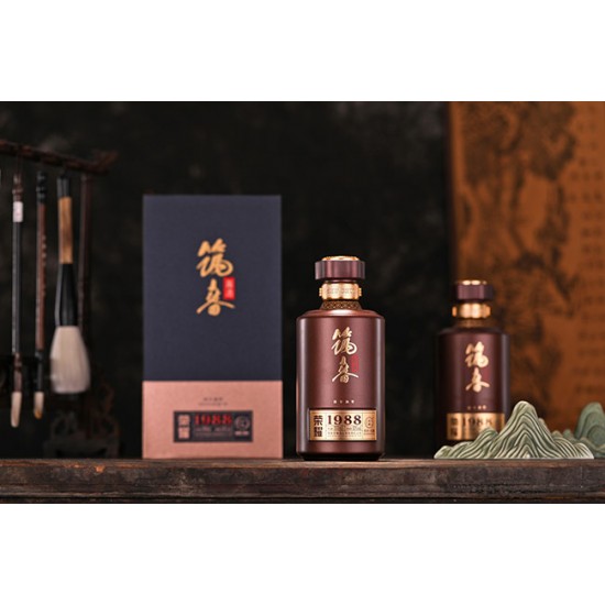 筑春荣耀1988 酱香型白酒 500ml