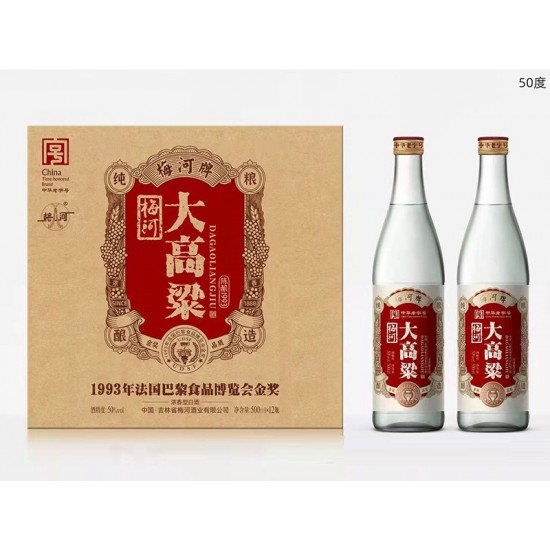 梅河牌大高粱酒 浓香型白酒【50° 500ml】