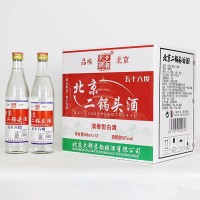 大都京韵北京二锅头清香型56度500mlx12瓶