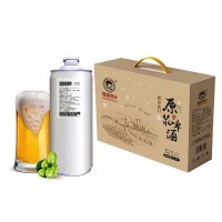 臻润雪原浆啤酒【12° 1L